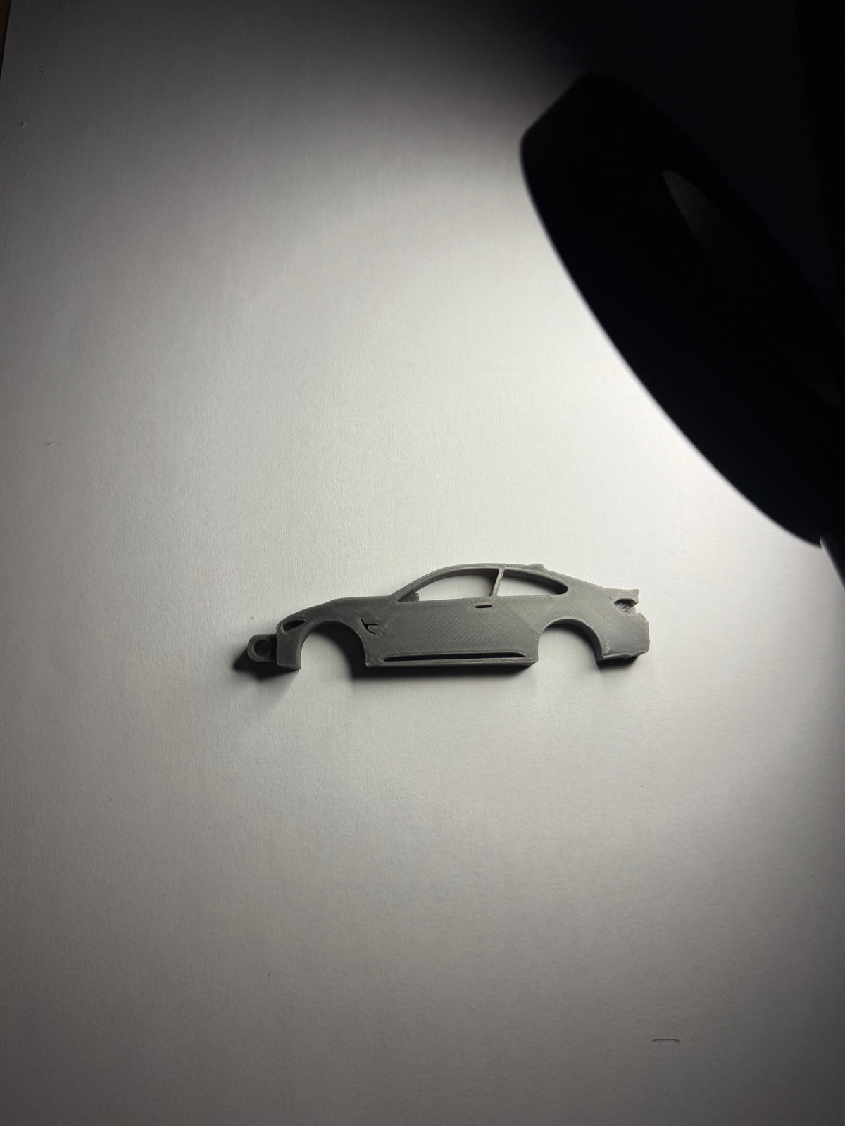 Custom Silhouette Keychain