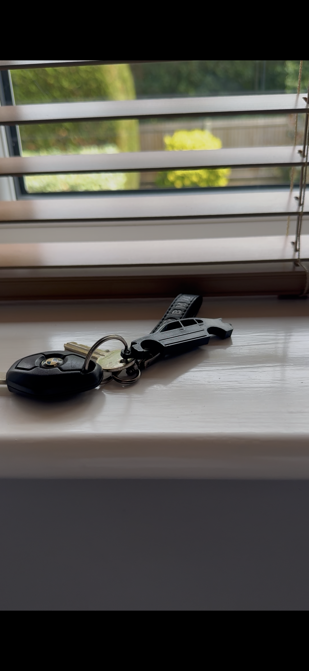 Custom Silhouette Keychain