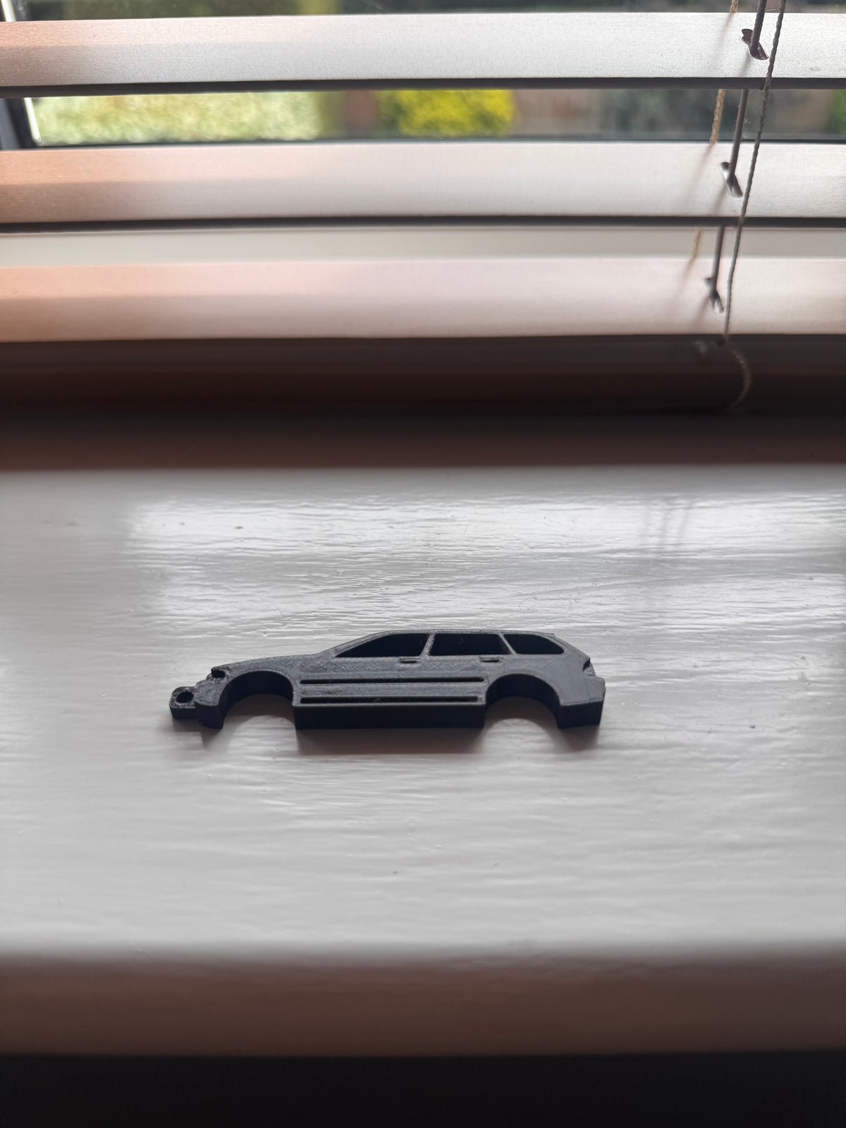 Custom Silhouette Keychain