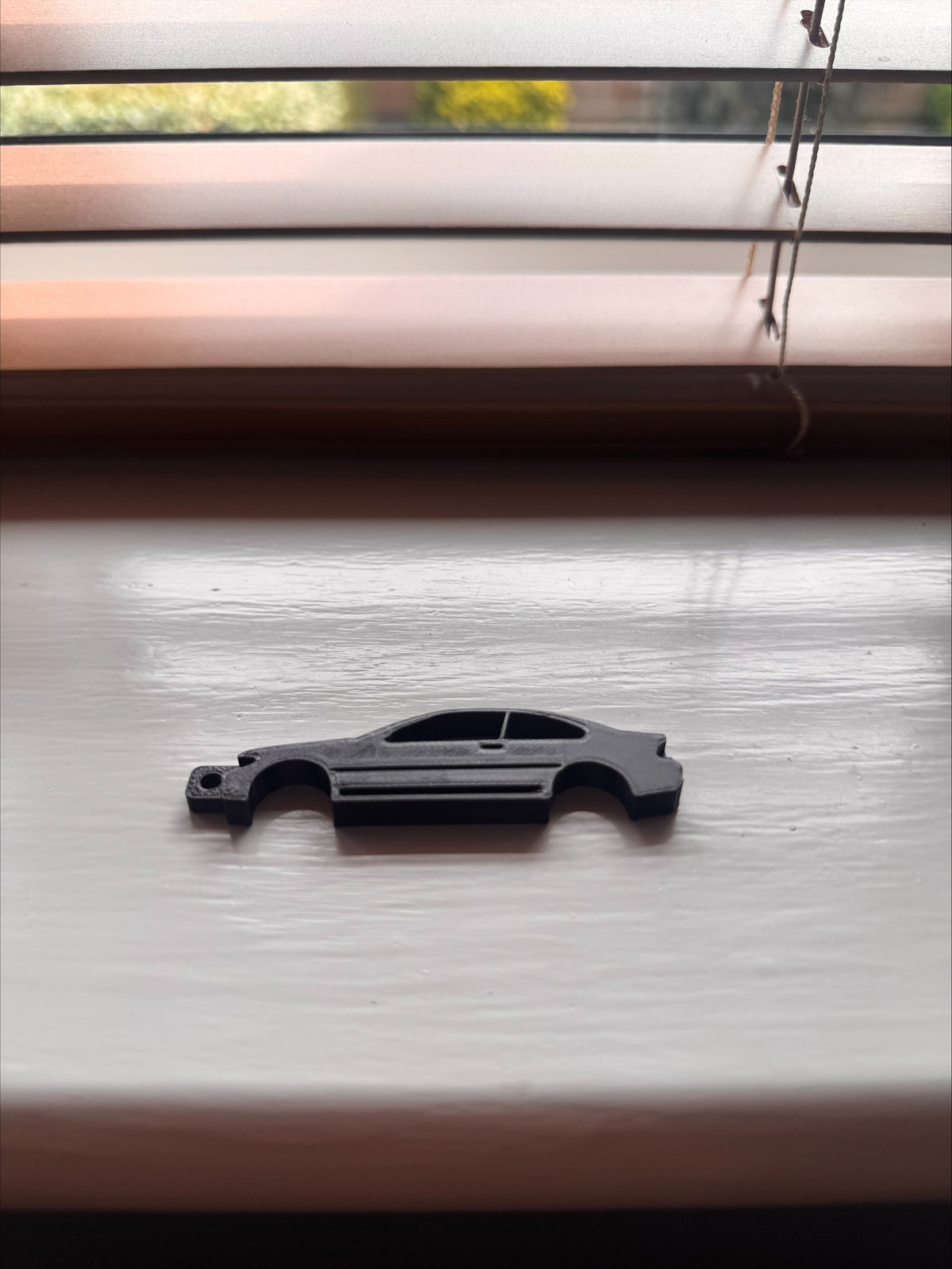 E46 Silhouette Keychain